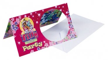 Einladungskarten Filly Fairy Kindergeburtstag