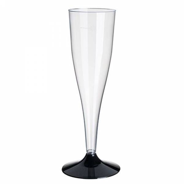 Sektgläser Champagnergläser Sektglas 0,1l Plastikglas klar 50 Einweg 